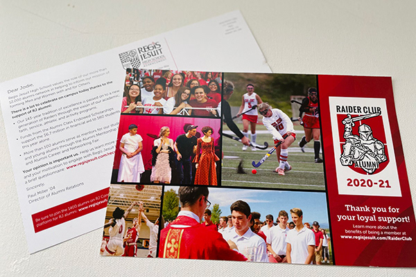 The Raider Club Postcard