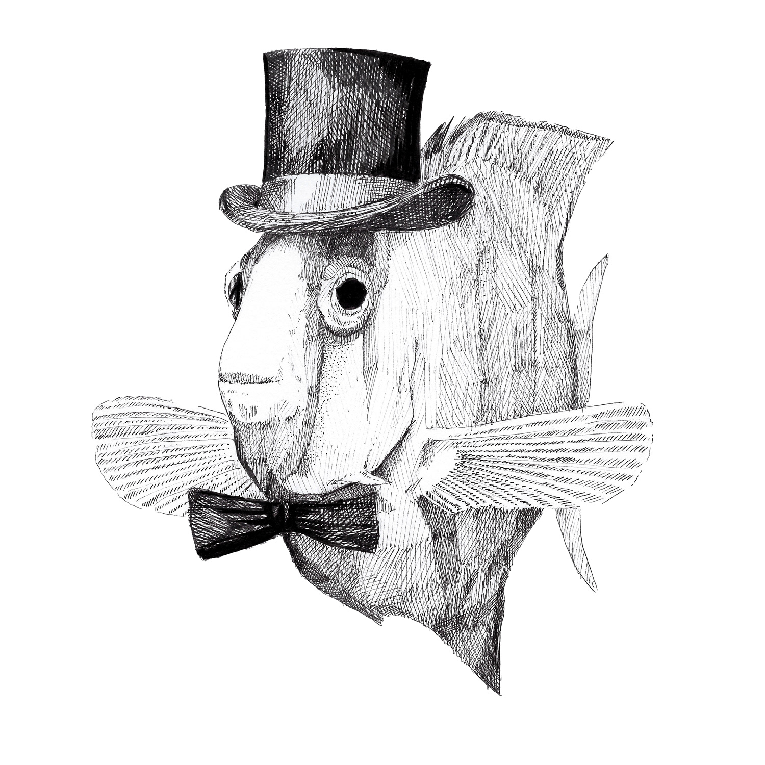 Fish - Inktober #1