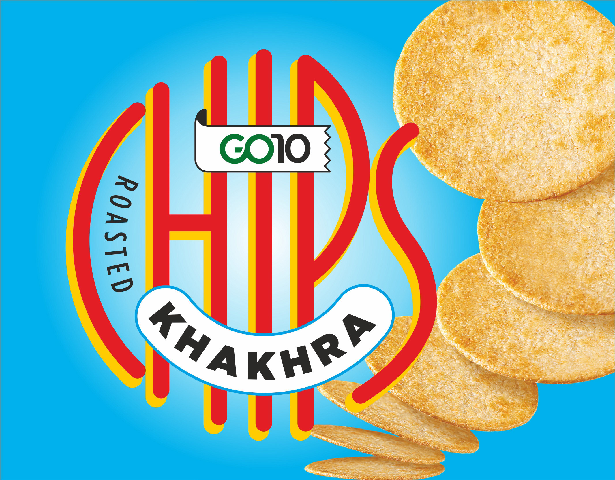 Aztra Design Go10 Roasted Khakhra Chips