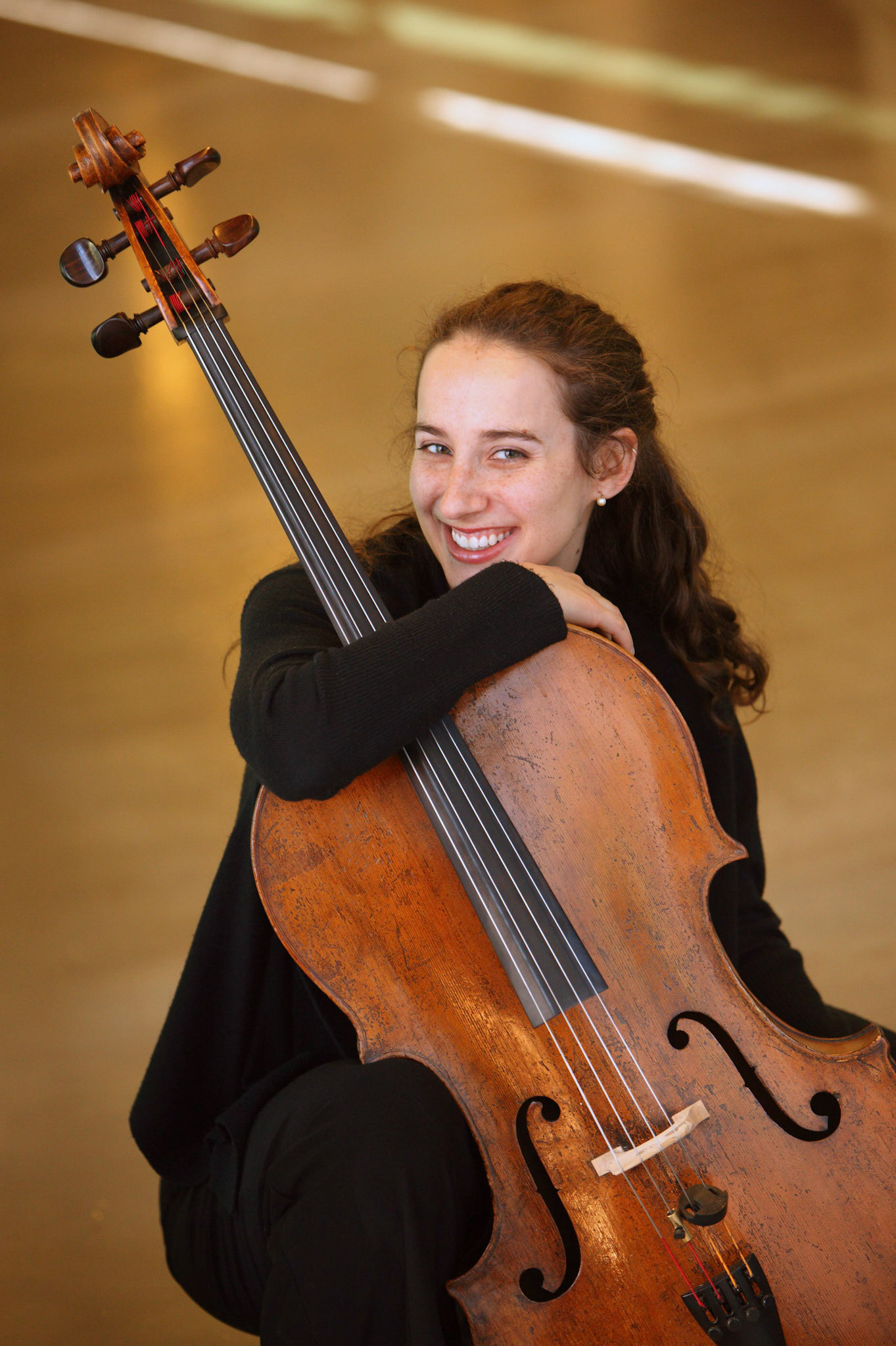 Cellist Chloé Dominguez won the prestigious Golden Violin award at the Schulich School of Music.  February 2009.