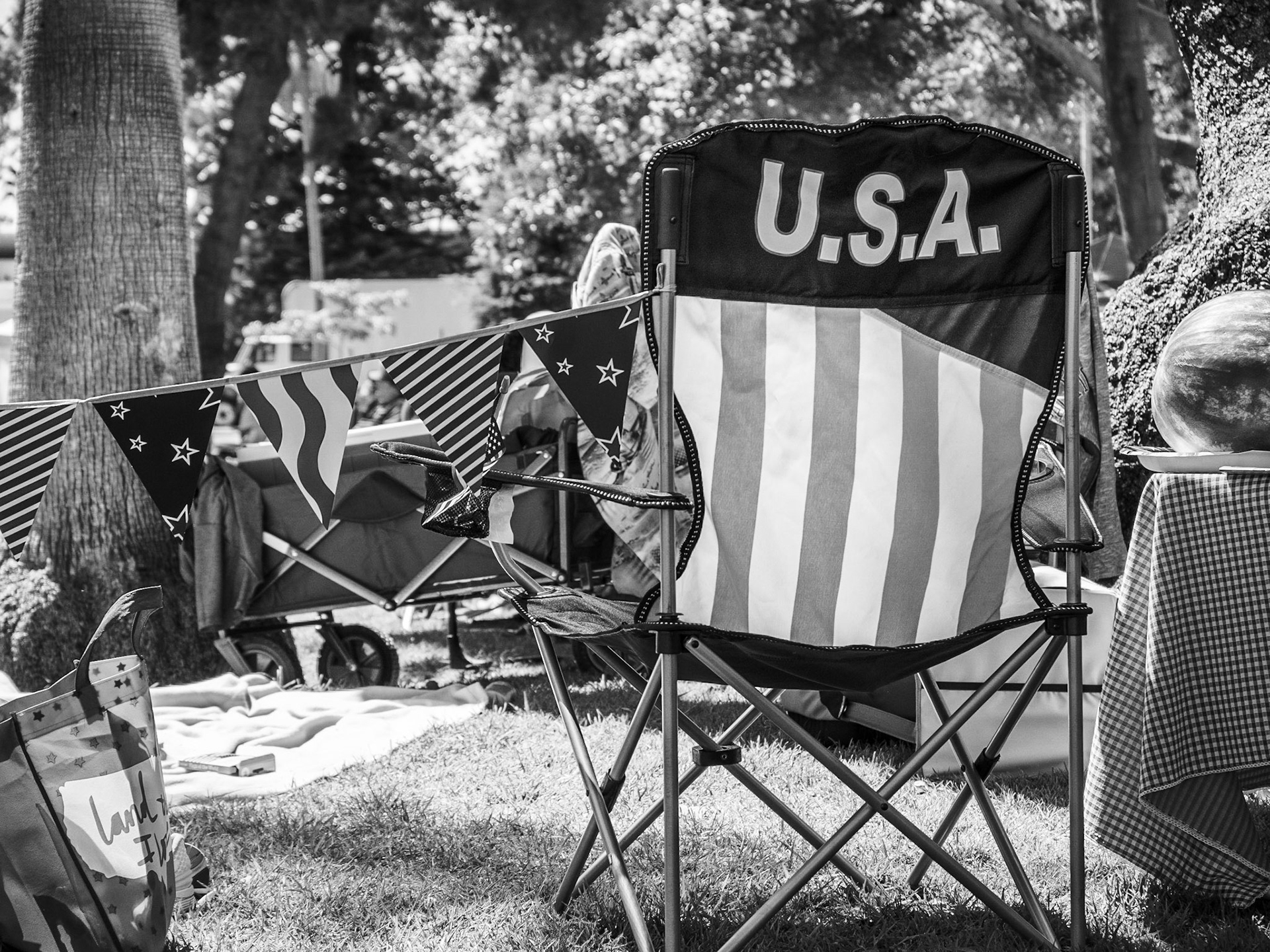 Fourth of July Band Concert, Spreckels Park, Coronado, 2016
