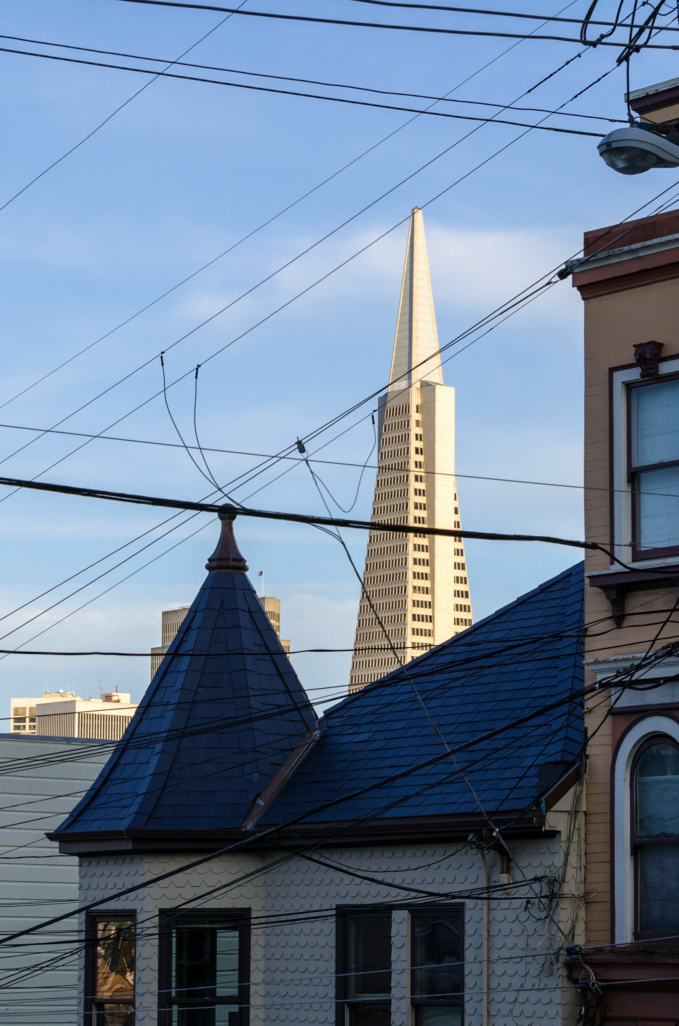 View of the Transamerica Pyramid, San Francisco, 2011