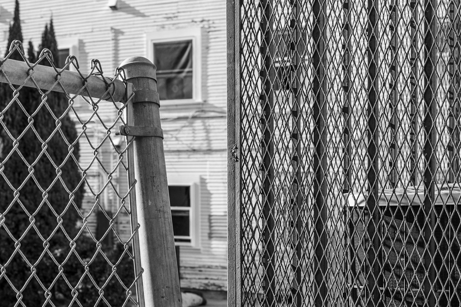 Chain Link Fence, Downtown, San Diego, 2014