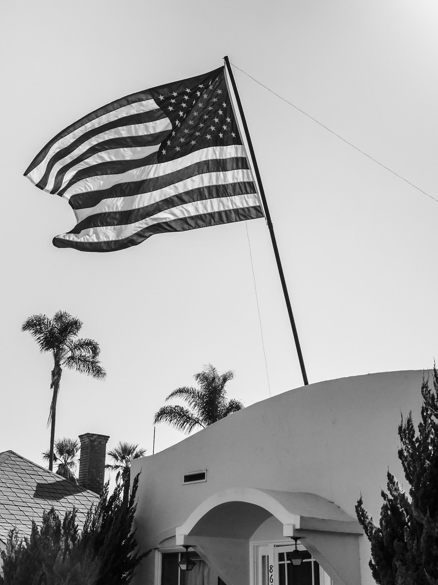 Giant Flag, Coronado, 2016
