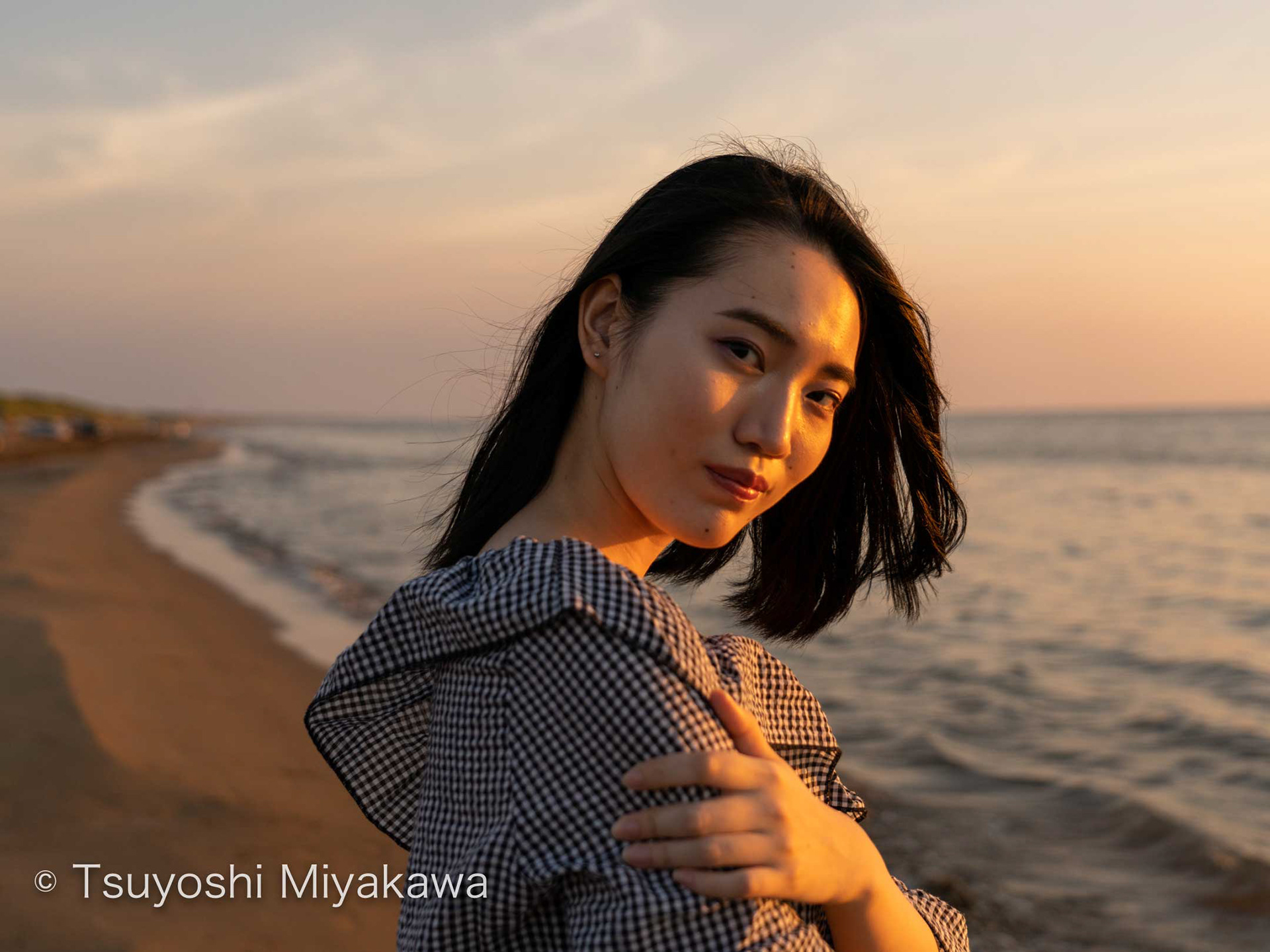 ポートレート例2千里浜なぎさドライブウェイ