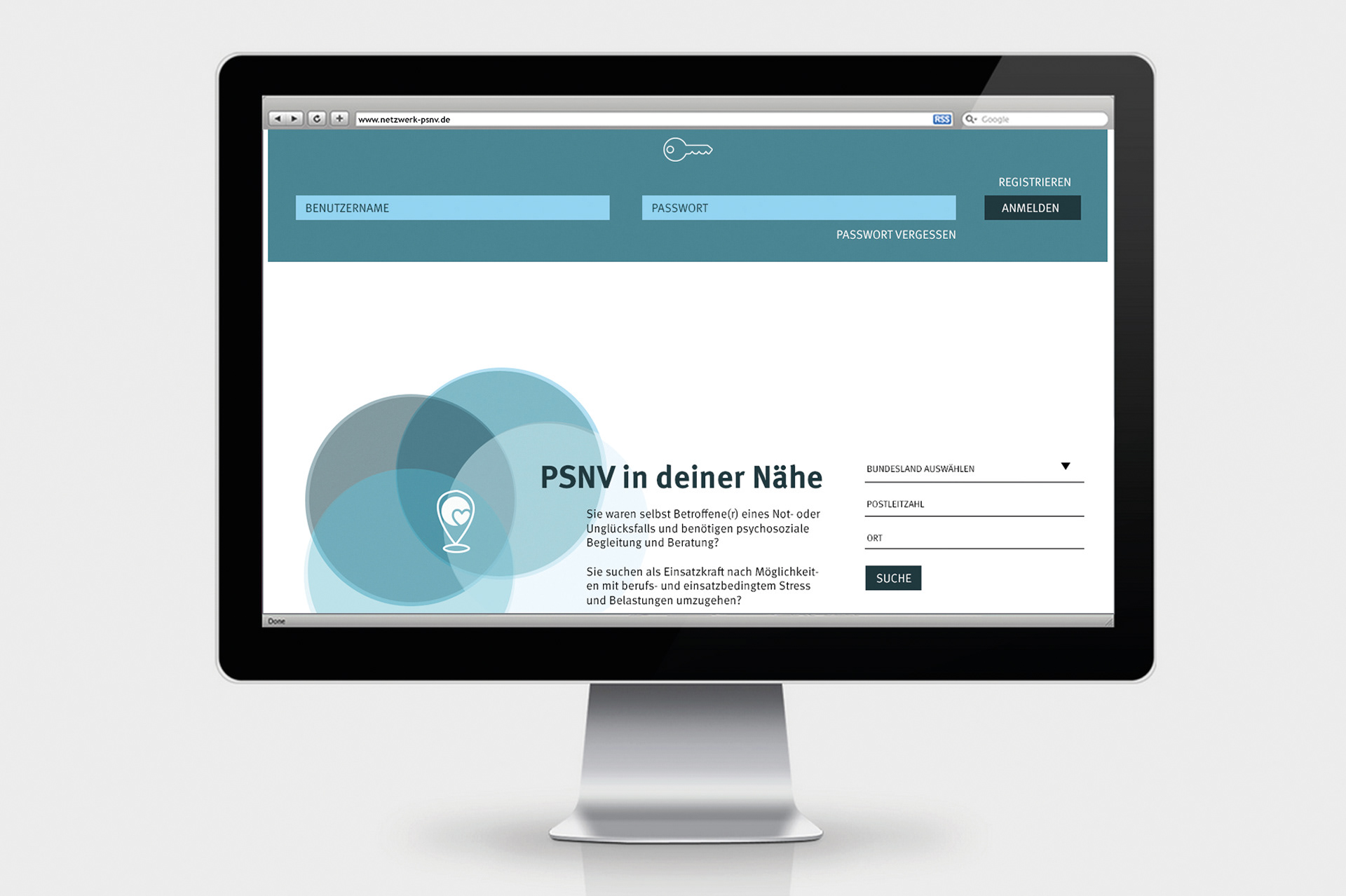 Prototyping Content "psnv in deiner Nähe"