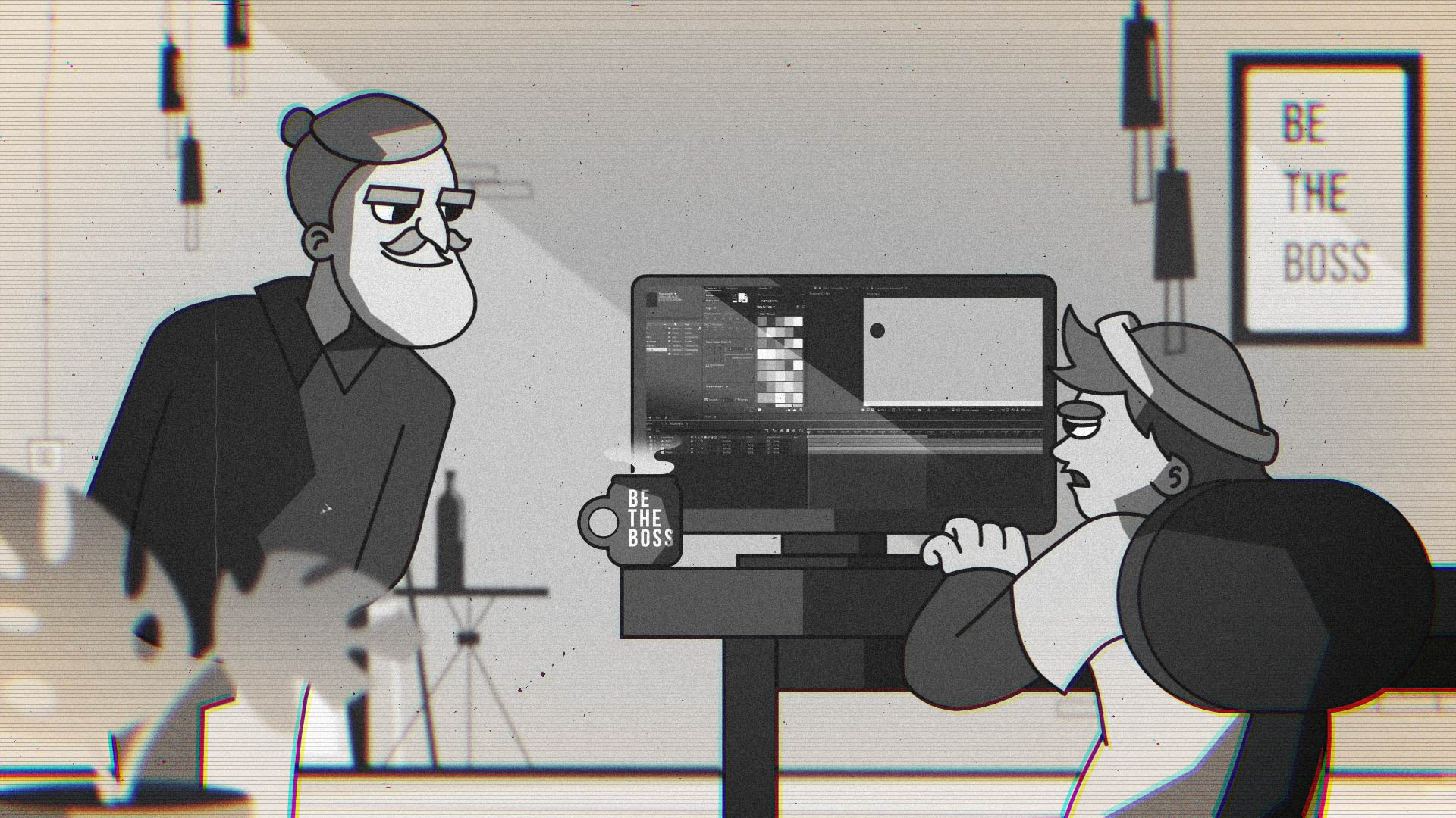 Animation Frame Scene 01 - Supernova Duo