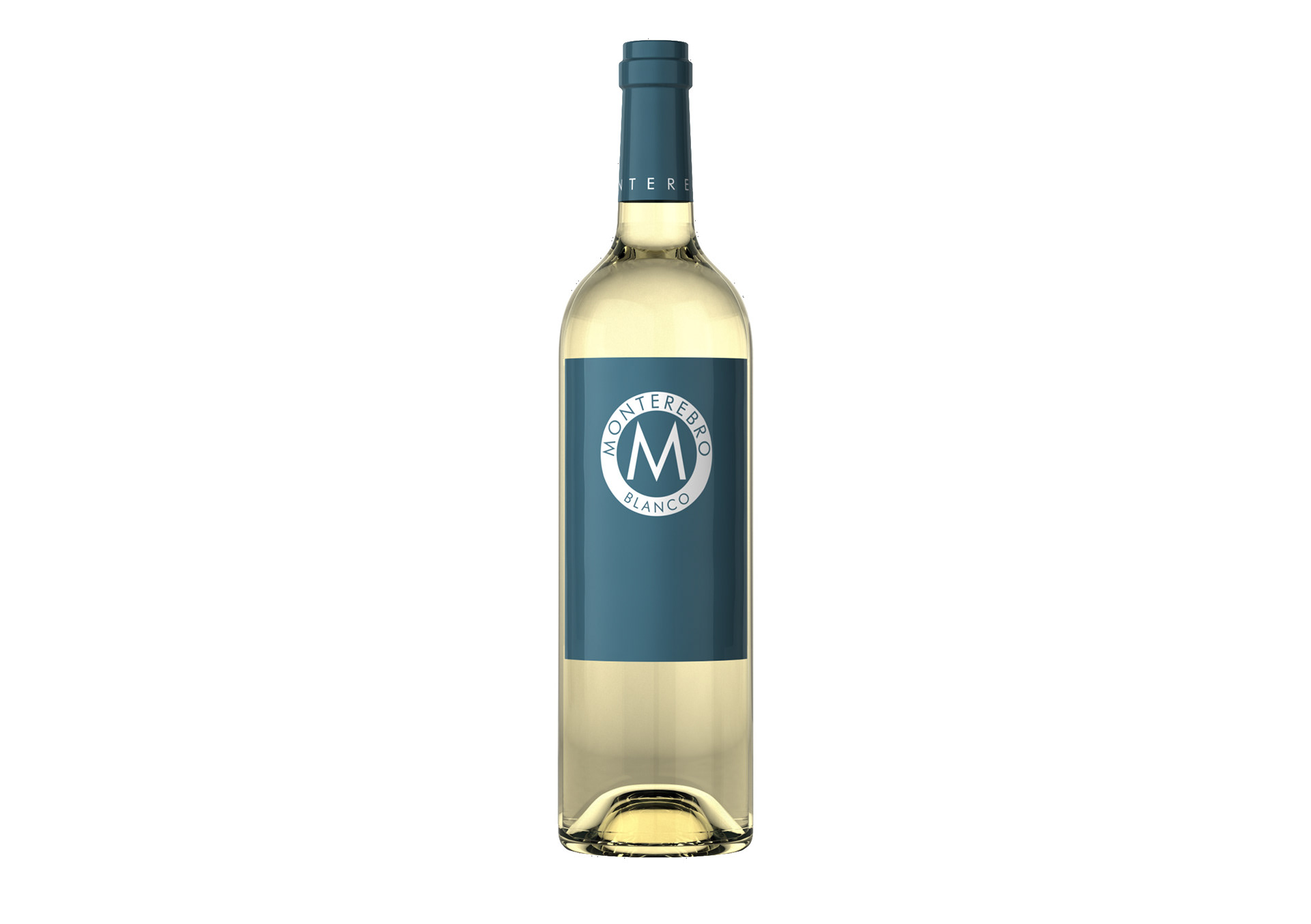 Wine Bottle Label Design for Website