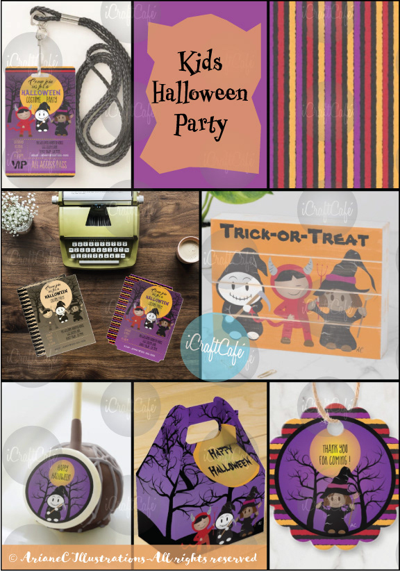 Kids Halloween Invitations
