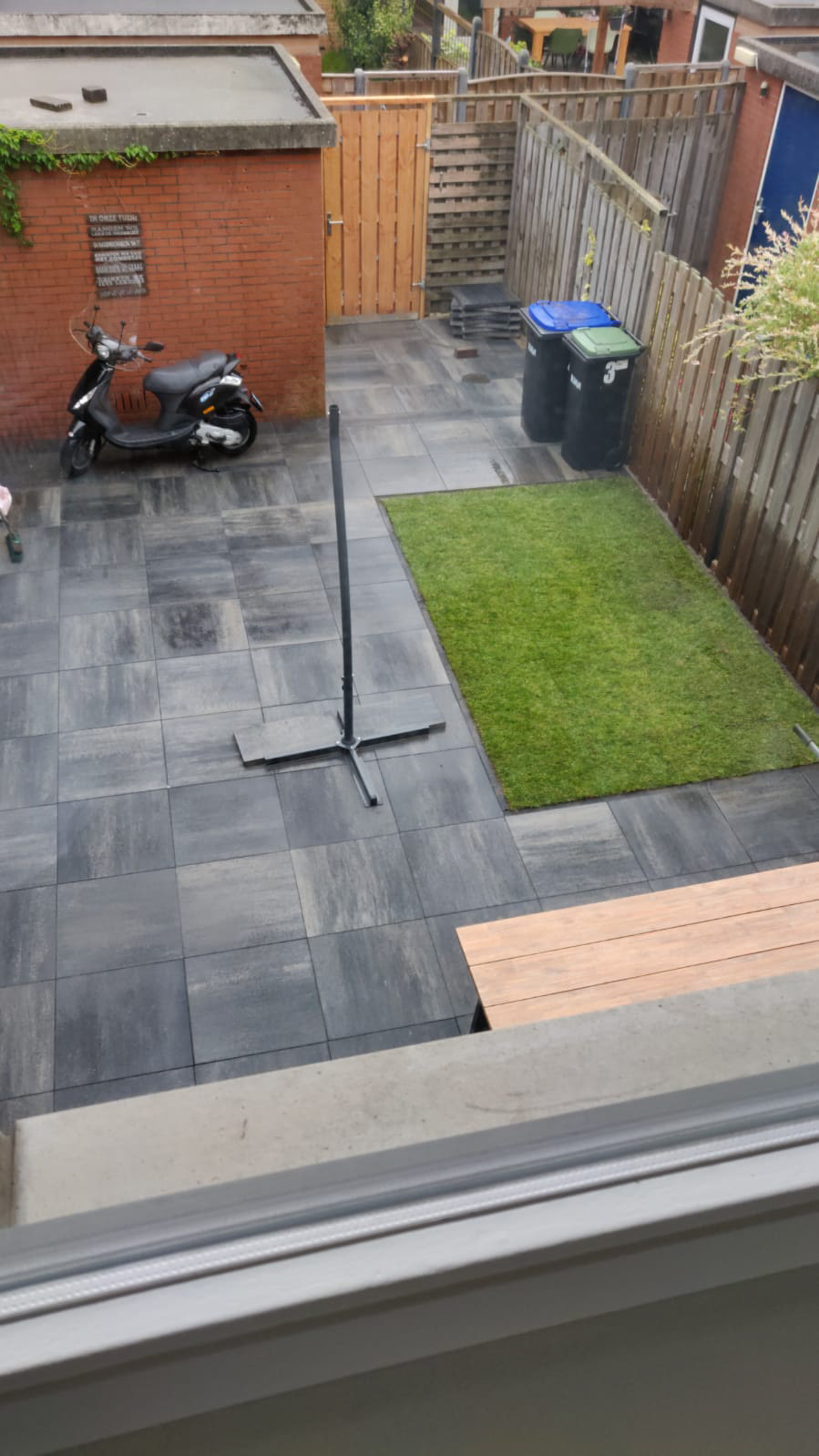 Foto 5: Eindresultaat zonder gazon