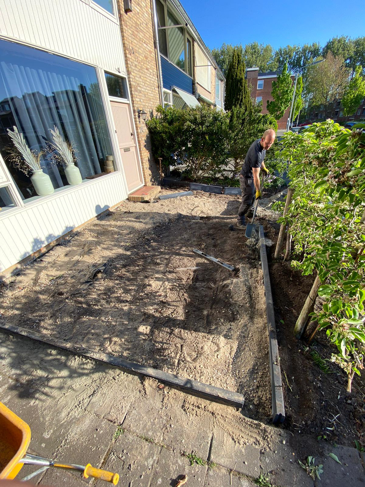 Foto 2: Stellen opsluitbanden