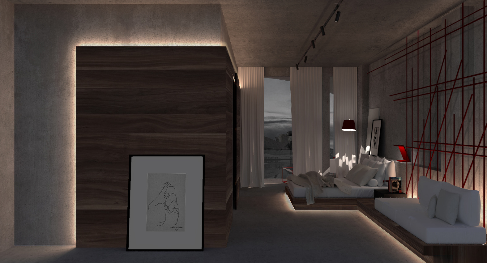 Suite iluminación noche