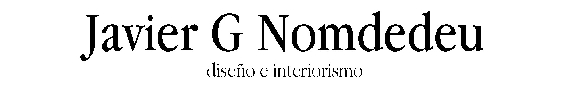 Javier G Nomdedeu