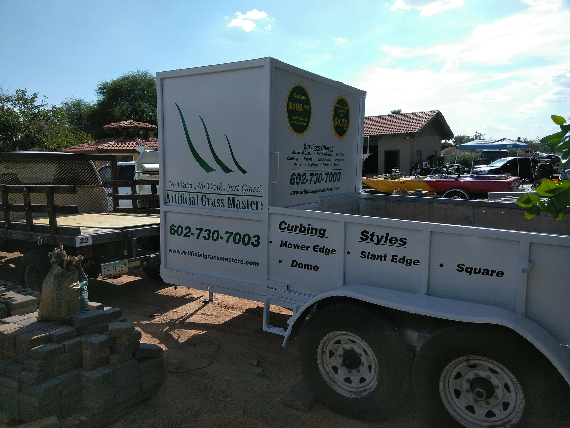 Trailer Vinyl Side