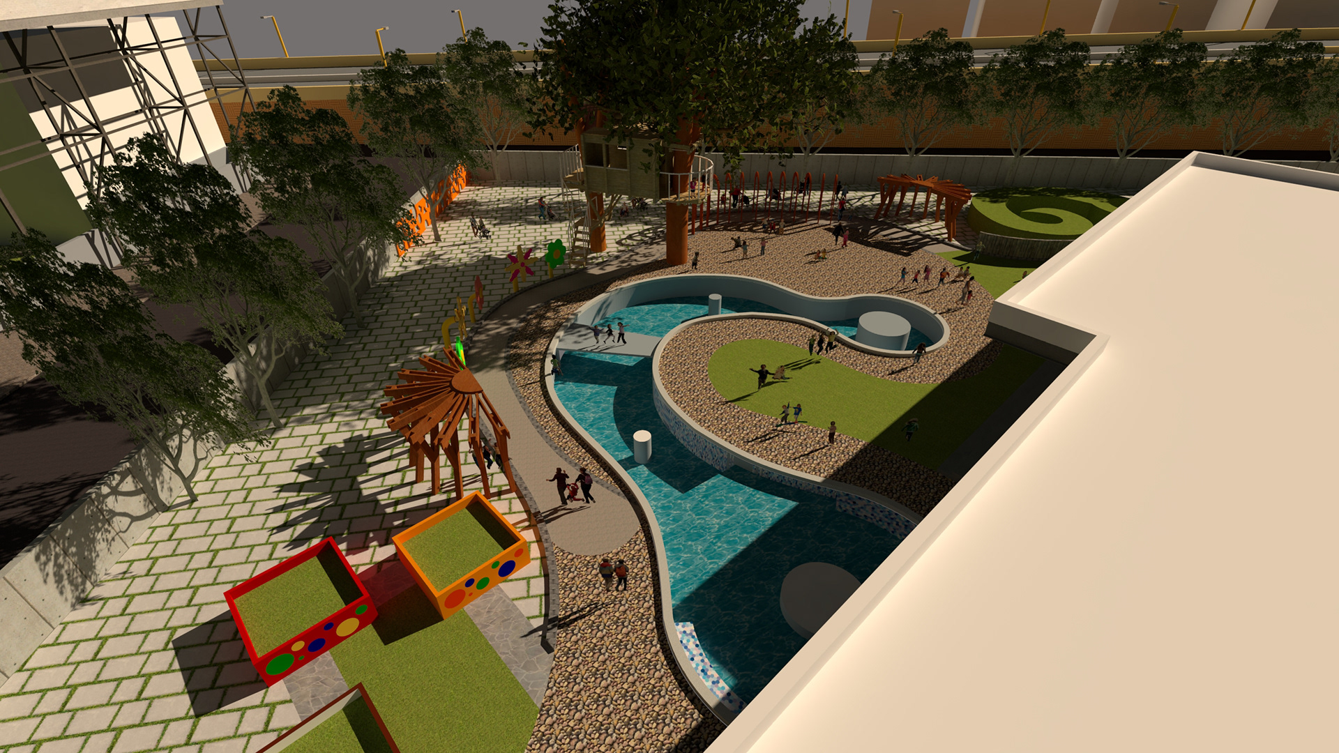 Sensory Pool Area