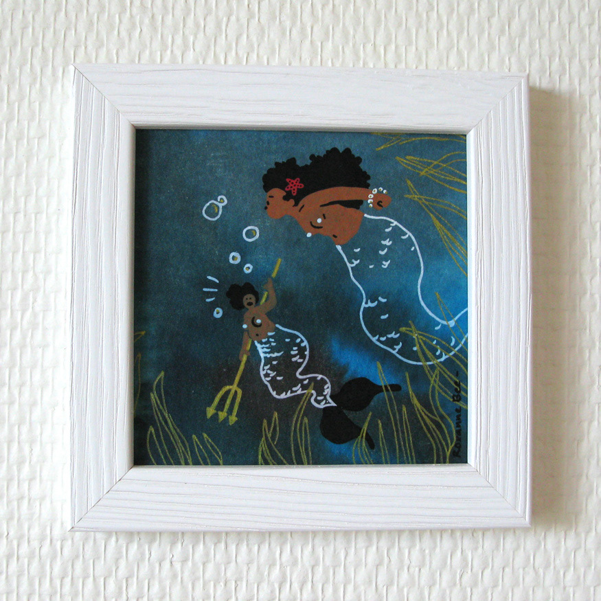 Peinture Sirène 11