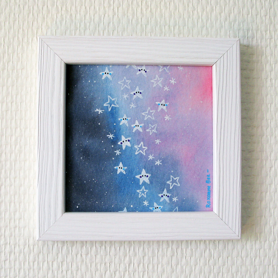 Peinture 10x10 cm
