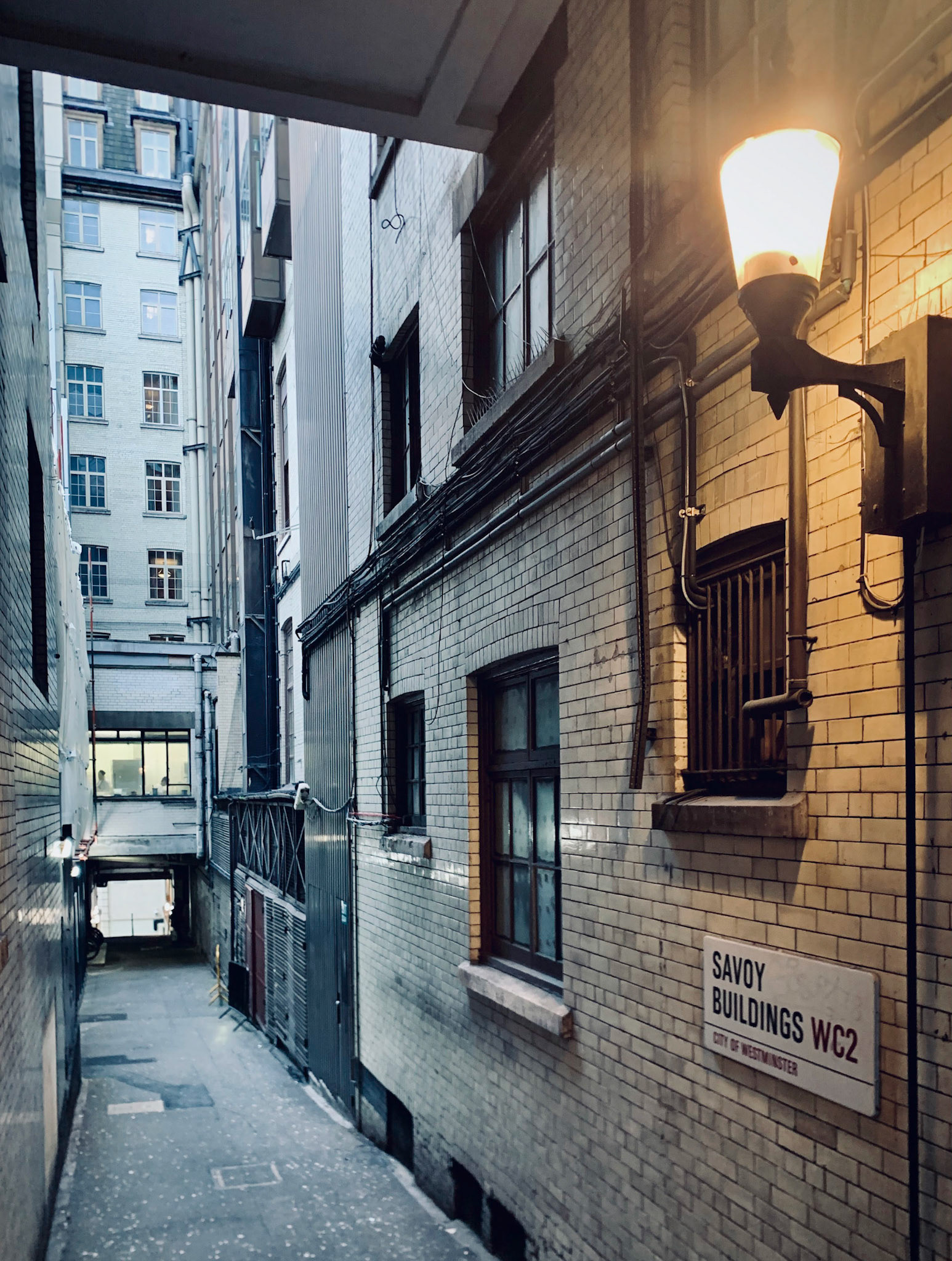 Schmaler Durchgang, Covent Garden, London, Vereinigtes Königreich