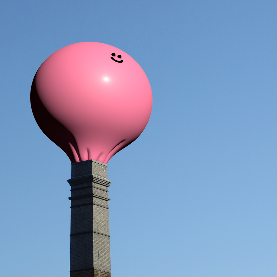 a pink blob factory