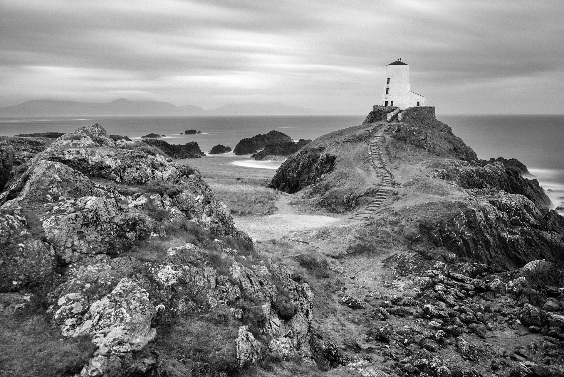 marcin noga, hackney, photograph, photographer, photography, London, studio, photo shoot, image, picture, fine, art, artist, British, award, winning, exhibition, editorial, uk, light, magazine, nikon, otus, lens, portfolio, interesting, Britain, dusk, golden hour, blue hour, sunset, landscape, view, travel, sky, place, nature, best, location, clouds, perspective, interesting,  anglesea, lighthouse, llandwyn, 
