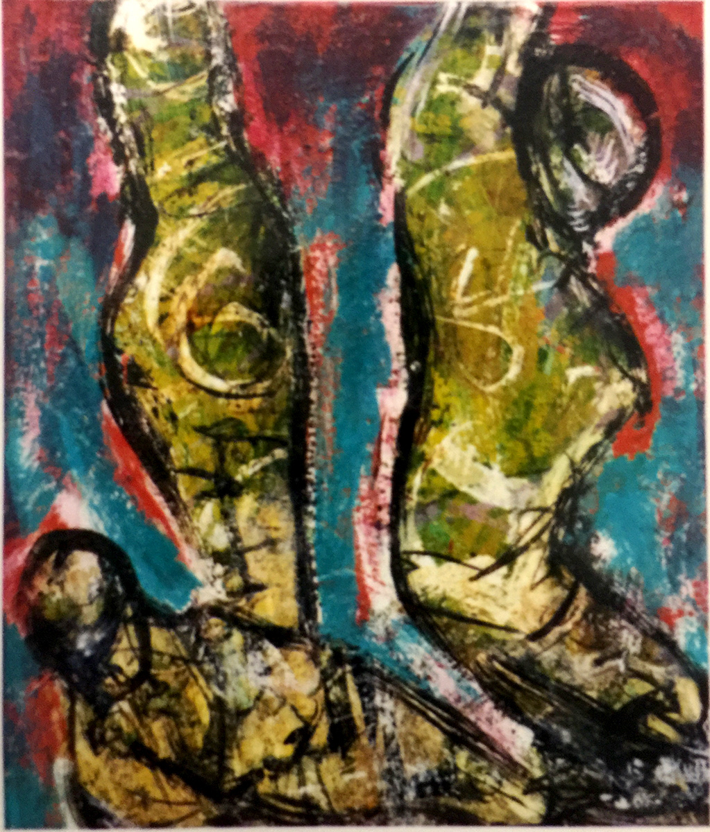 acrylic on board