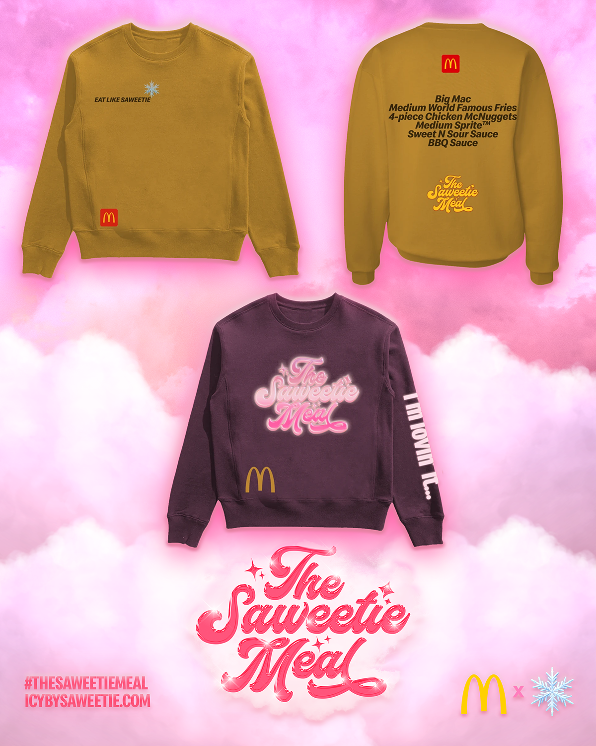 saweetie t shirt mcdonalds