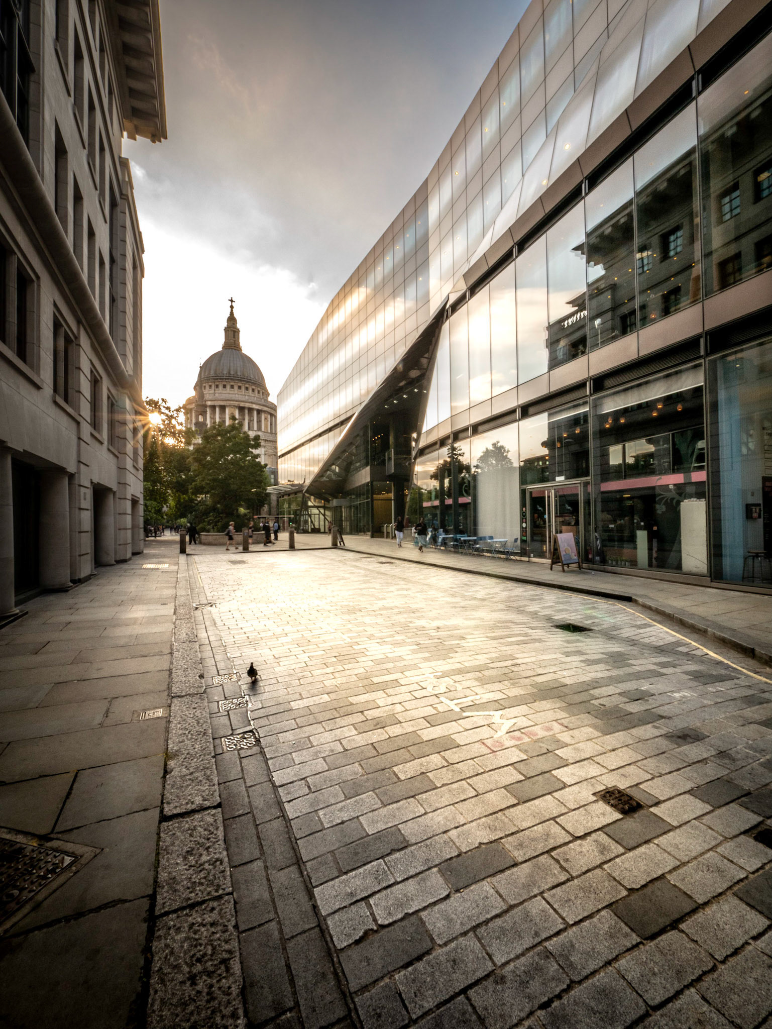 Shadows of St Paul's, London