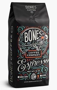 Amazing Bones coffee design