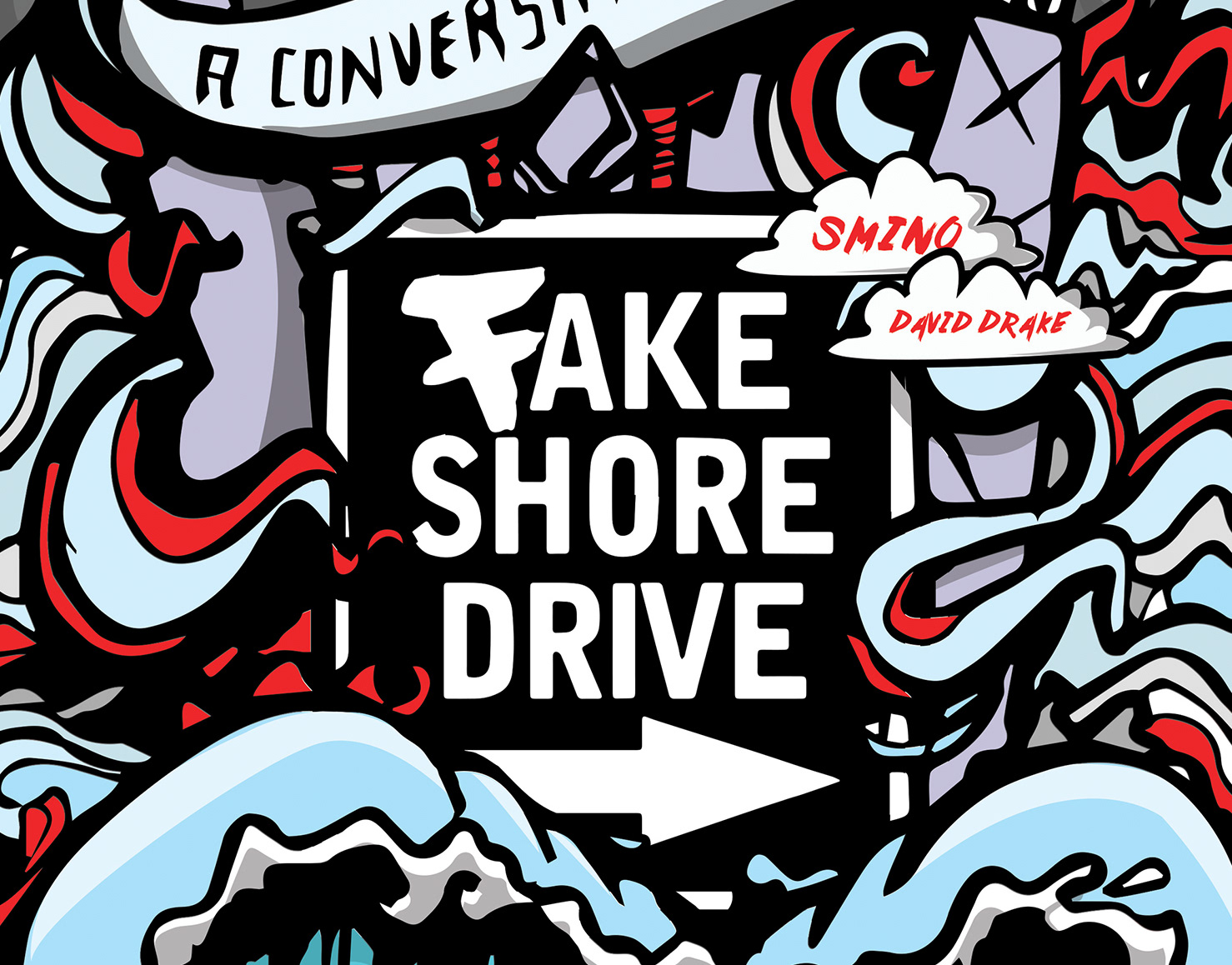 Silvia Tangaro Red Bull X Fake Shore Drive Poster Design