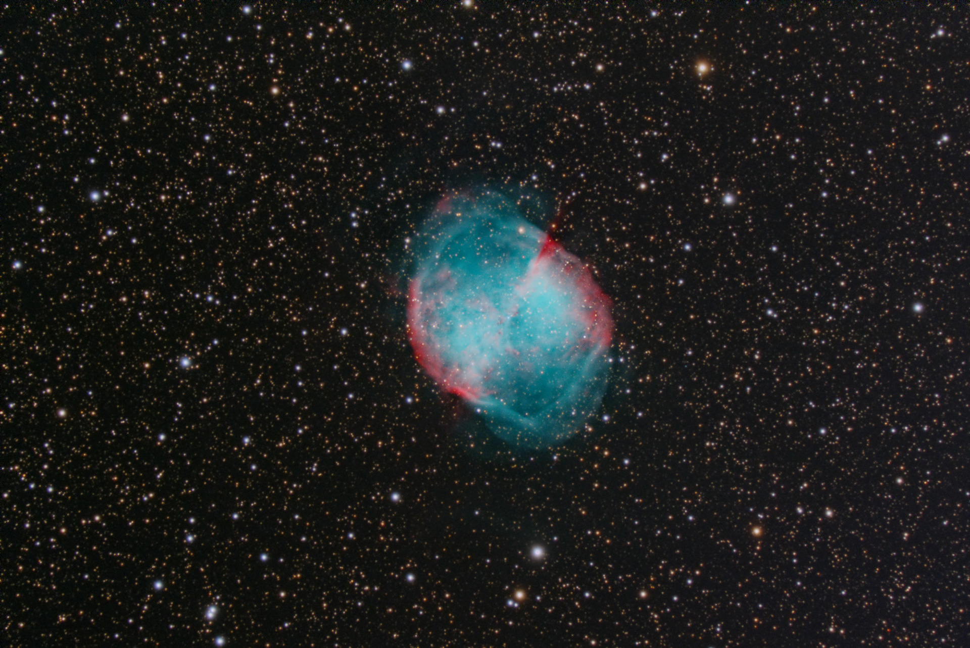 M27 The Dumbbell Nebula