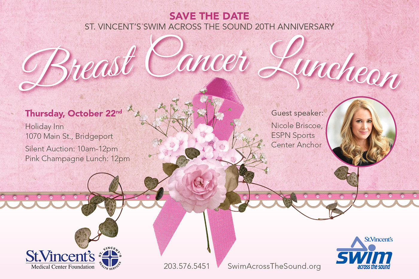 Breast Cancer Event Invitation