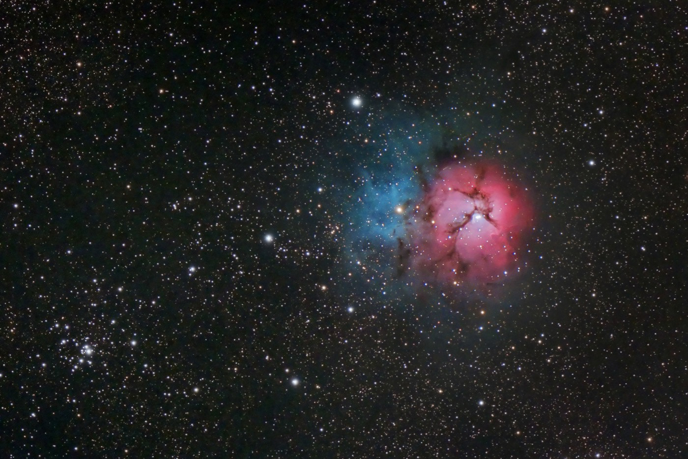 M20 The Trifid Nebula