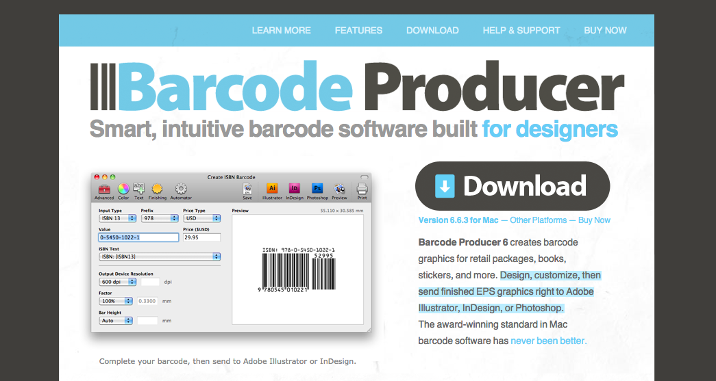 barcode producer activation code