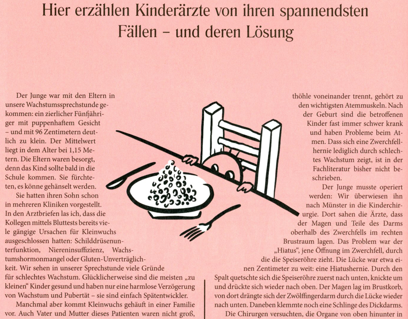 Der Junge, der nicht wachsen konnte