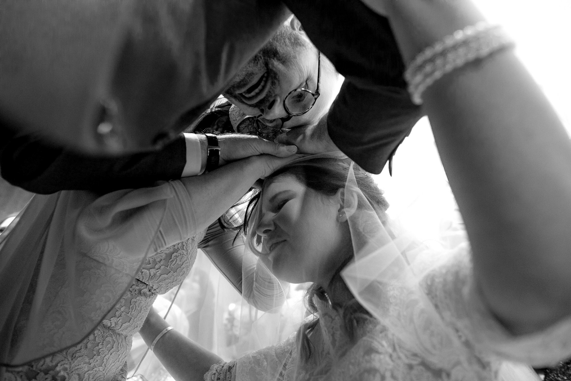 Alison and Shai wed at Beth Tfiloh in Baltimore, MD on Sunday, December 23, 2018.