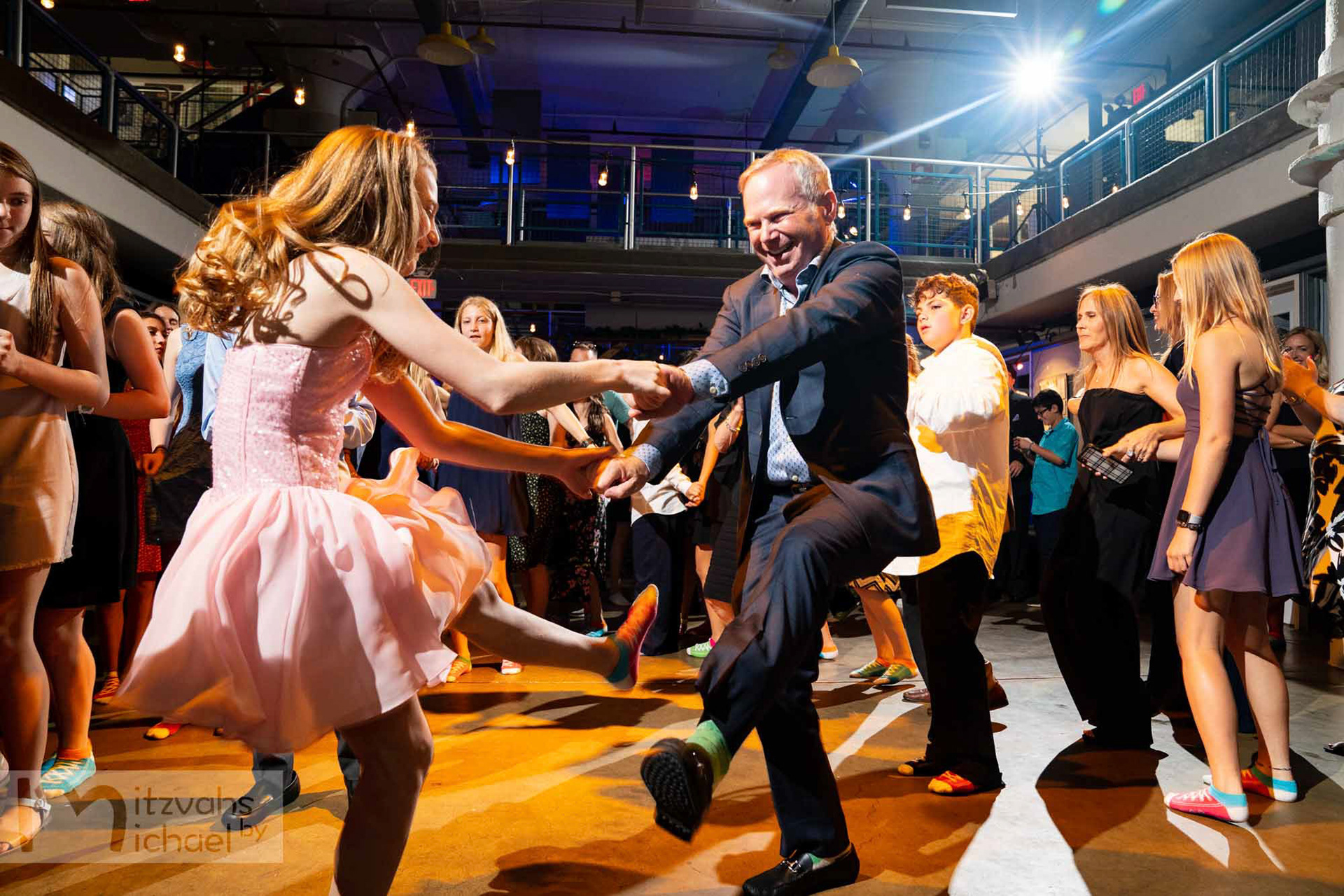 Sydney’s Bat Mitzvah party at the Torpedo Factory, Alexandria, VA.