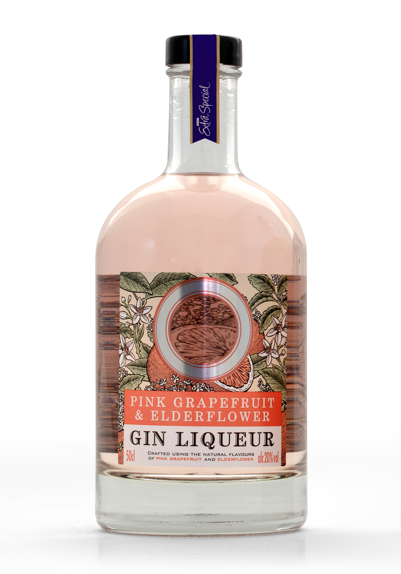 Myles Talbot Studio - Asda Gin Liqueur