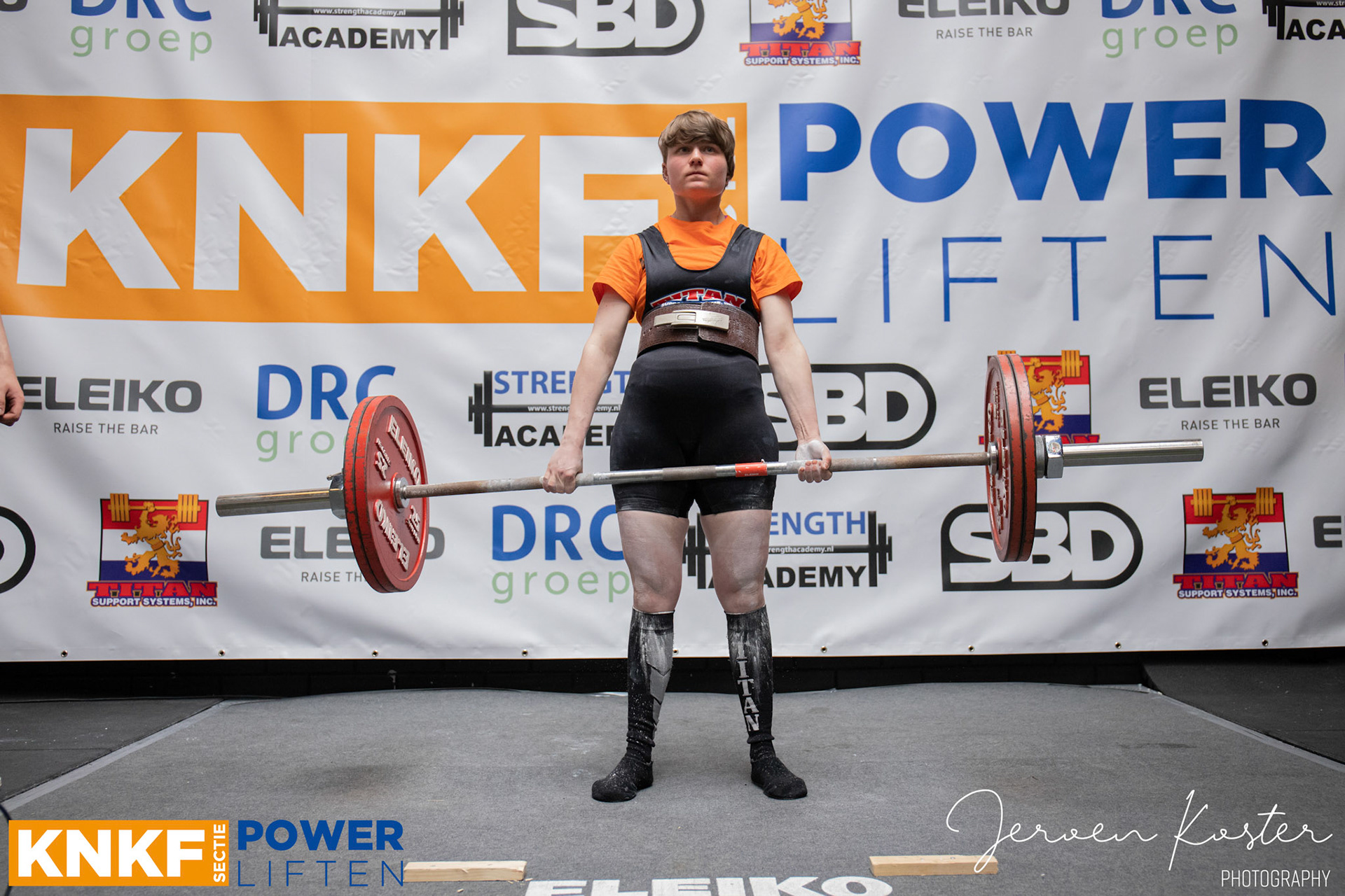 NK powerliften 2021 Dames