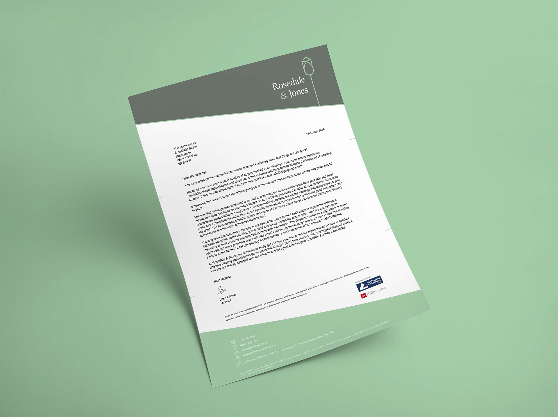 Letterhead front