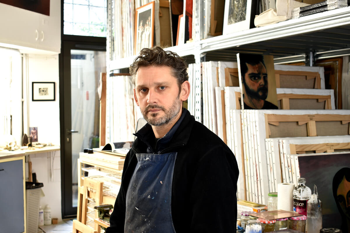 Jean-Baptiste Miette - Cours de peinture Paris 13 - Atelier JB Miette - Artiste Peintre - Professeur de peinture Paris