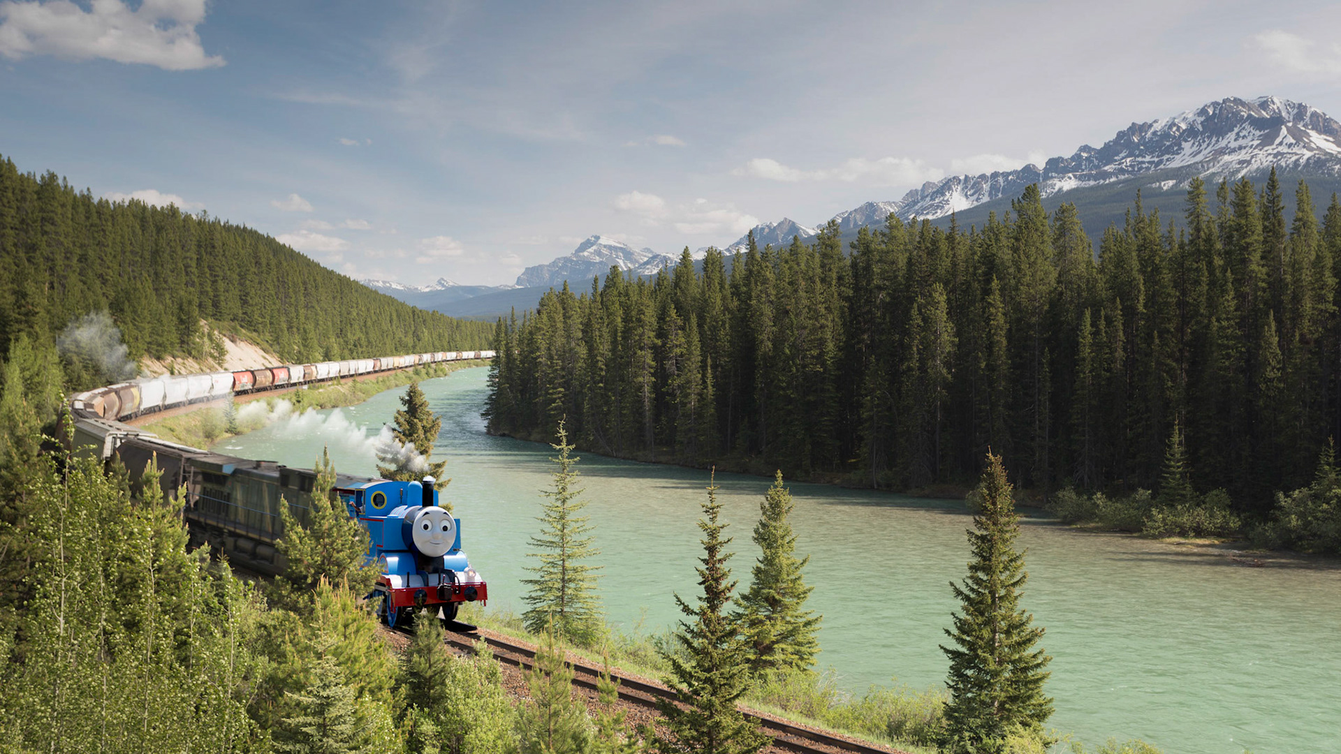 ThomasTankEngine,WilliamNiessenPhotography,Alberta,Rail,Train,Morrrant Corner