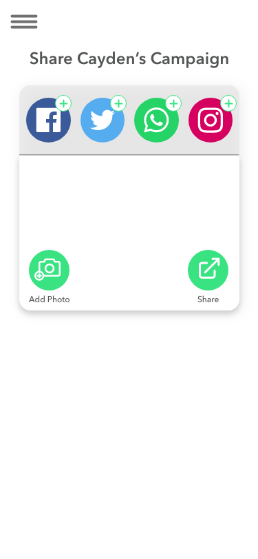 Campaign Share Landing