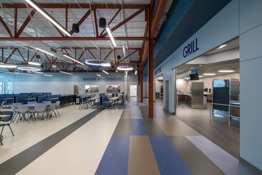 Mark Johnson Photography Inc Sterling High School Cafeteria, Baytown