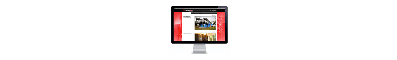 Tia Interiors website
