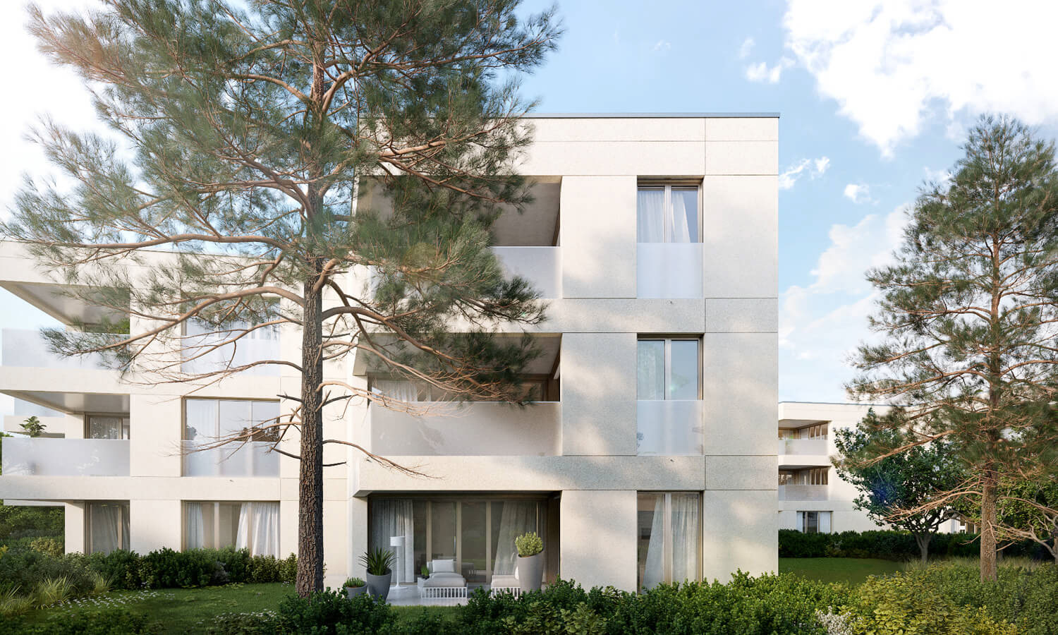 Architecture résidentielle - Les Près de Vandoeuvres