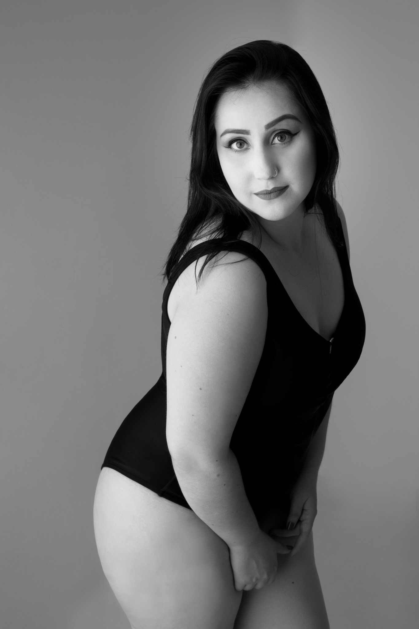 Ensaio fotográfico feminino em estúdio em Videira/SC