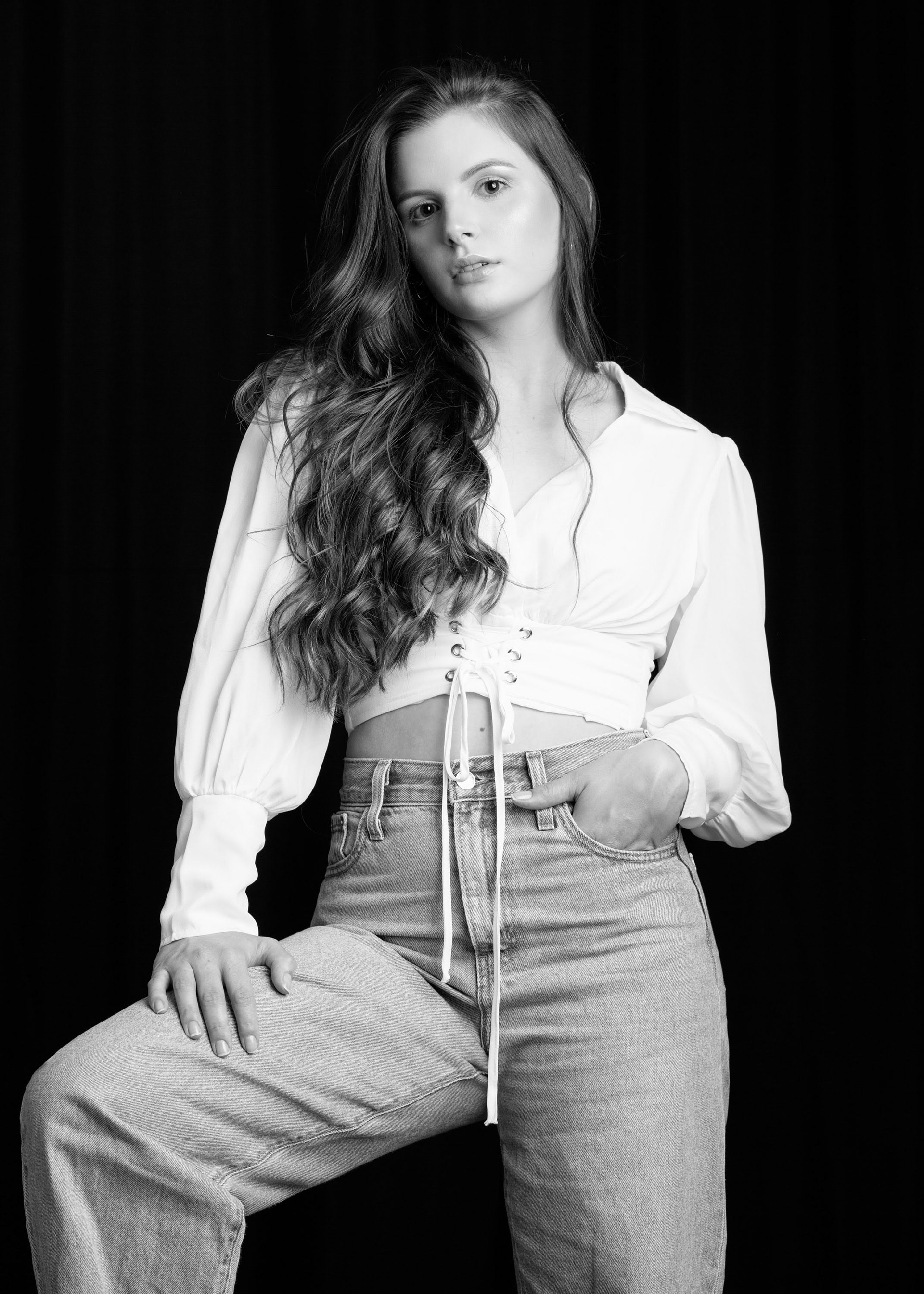 Ensaio fotográfico feminino em estúdio - Videira/SC