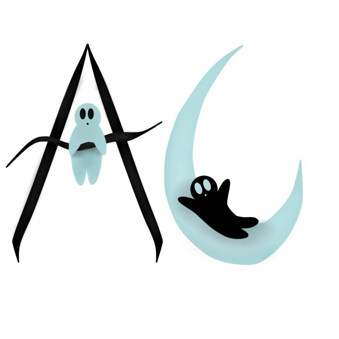 Logo. Created in Clip Studio Paint
