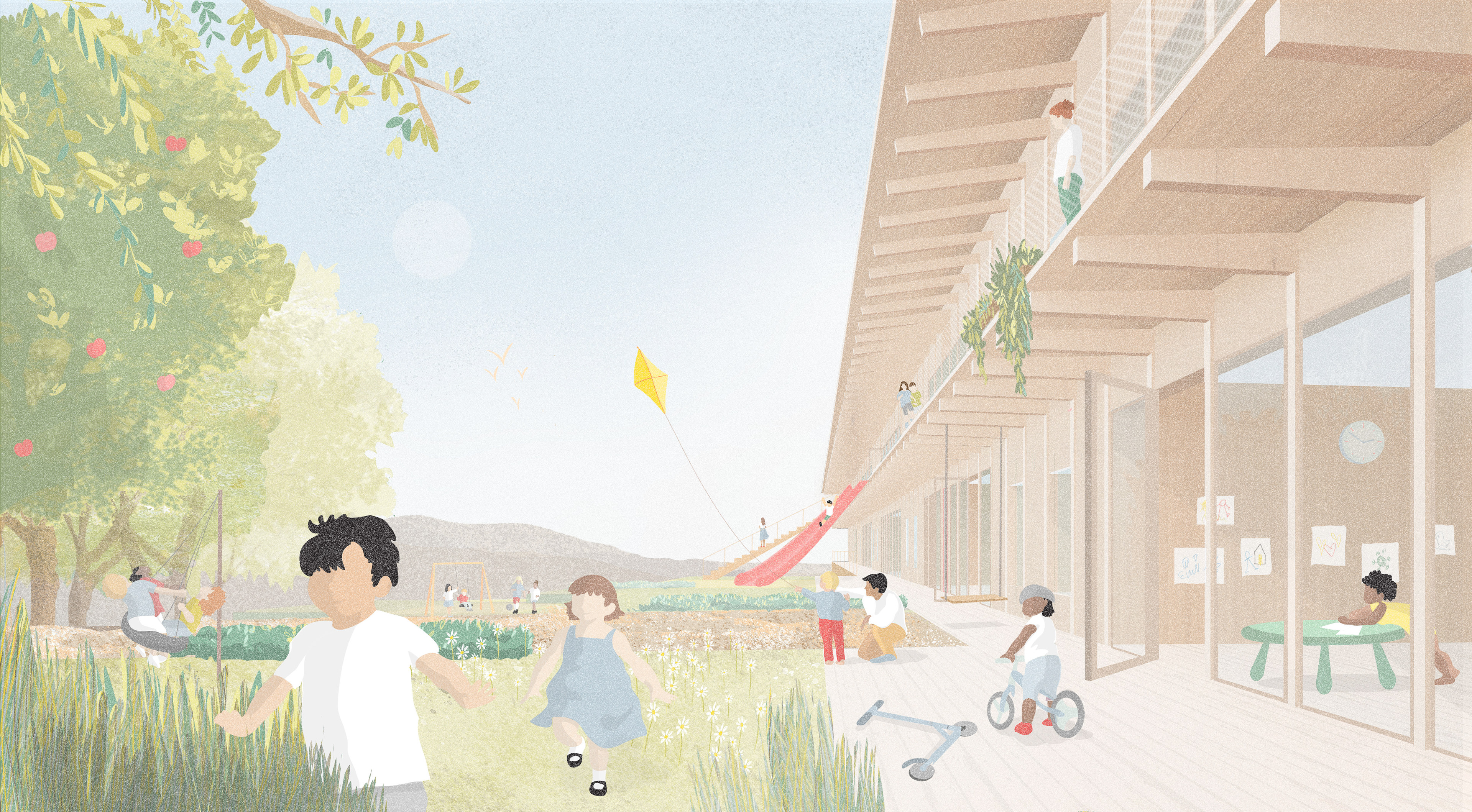 3. Preis Wettbewerbsvisualisierung, Atelier Kaiser Shen