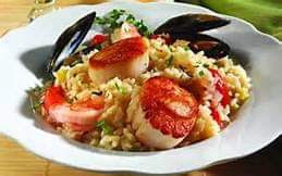 Lobster, Mussells & Scallops w/Spicy Rice